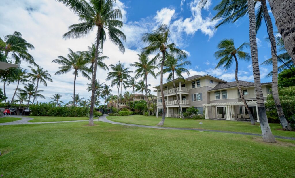 Fairway Villas lawn