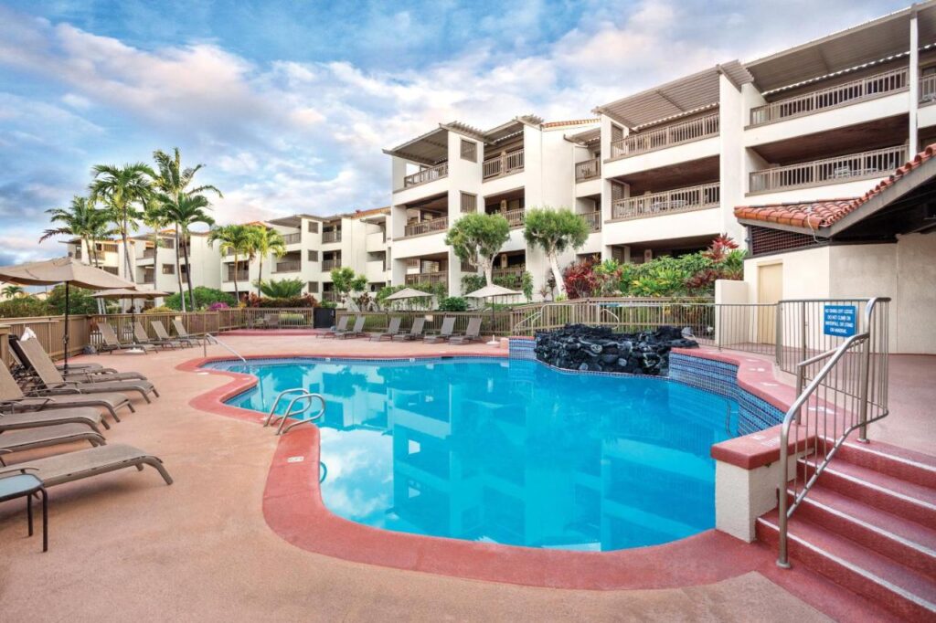 Kona Coast Resort also known as Keauhou Gardens, pool