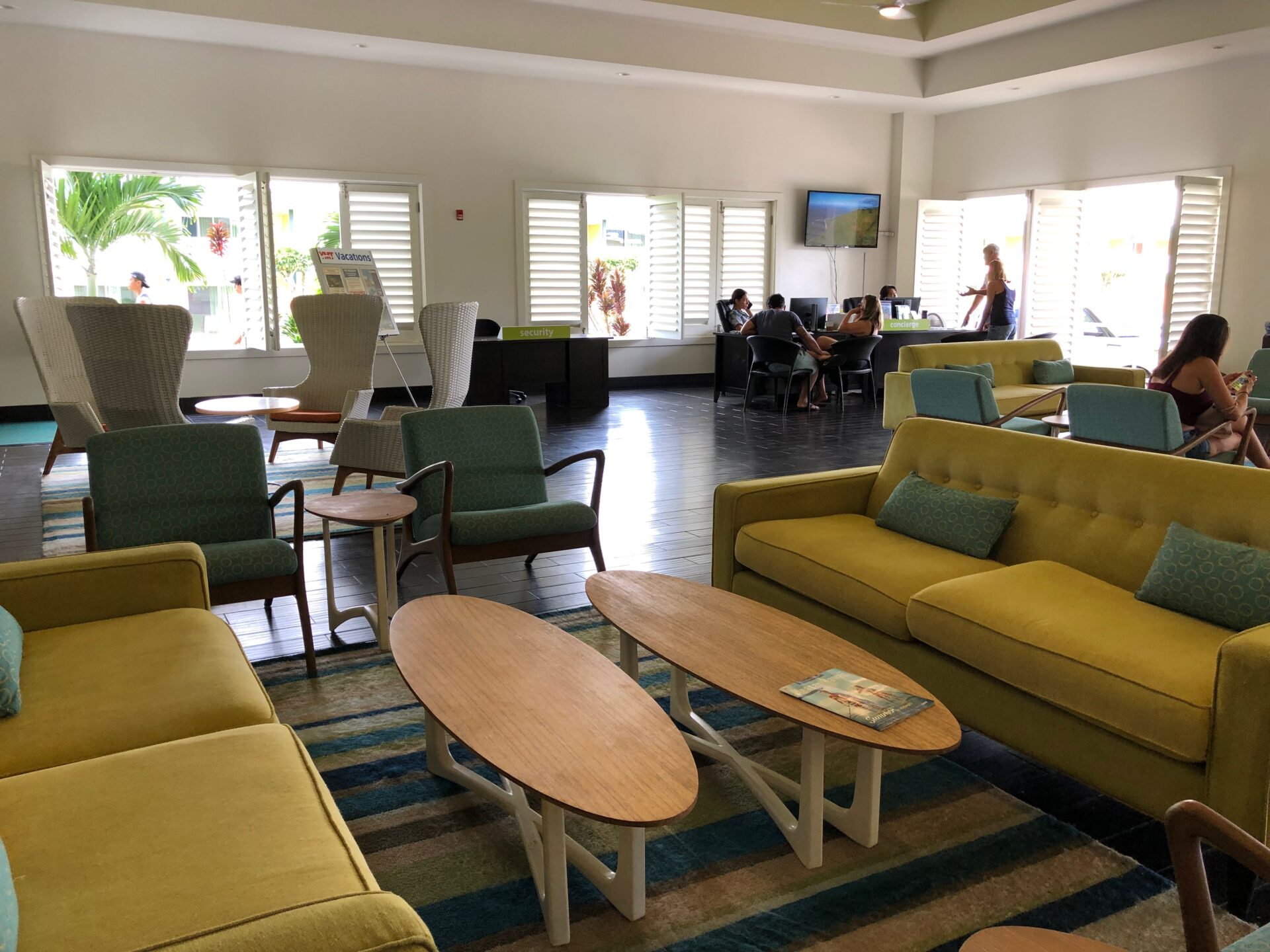 Kaua‘i Shores lobby