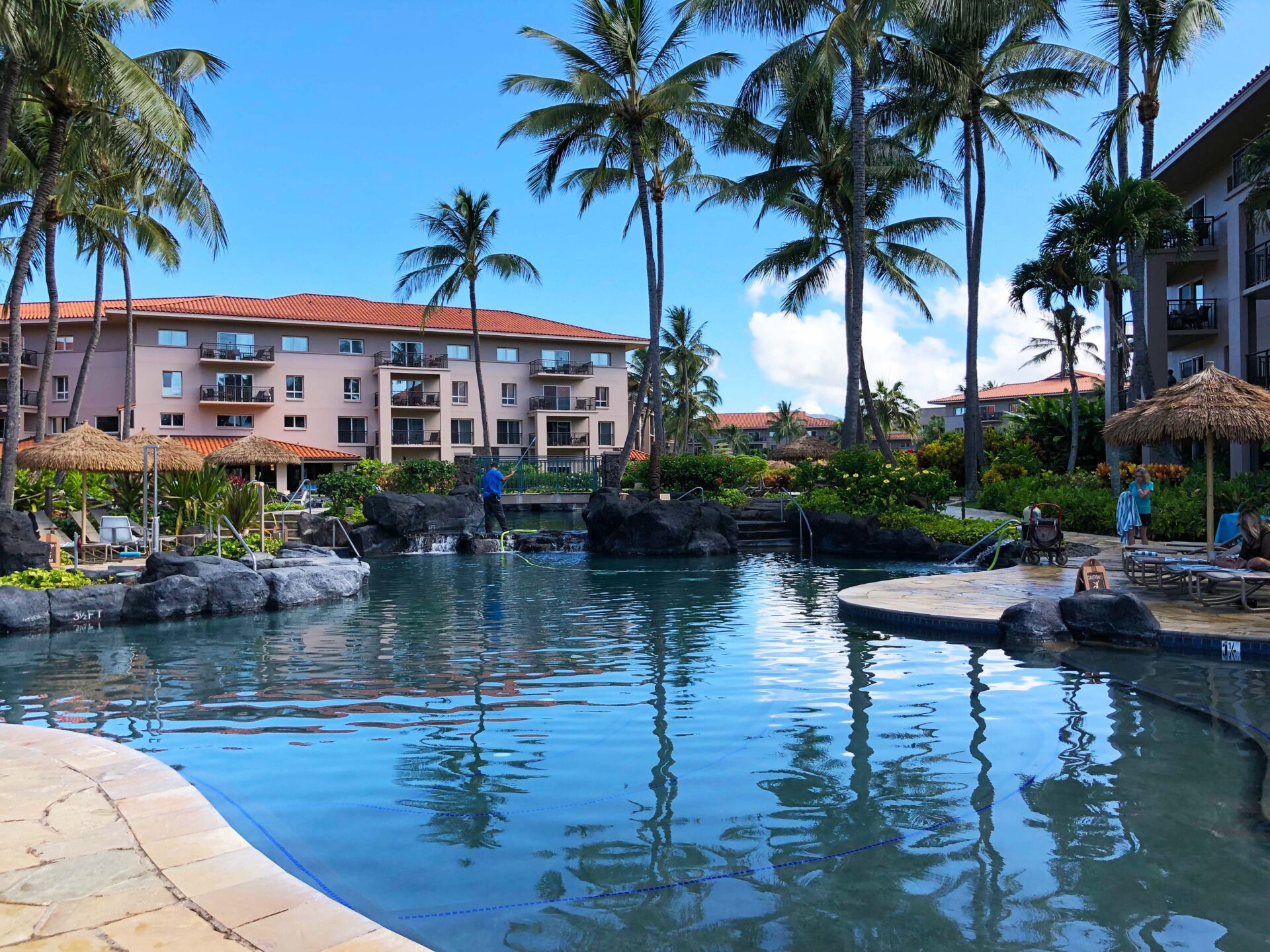 Marriott’s Waiohai Beach Club pool