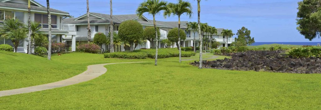 Emmalani Court lawn