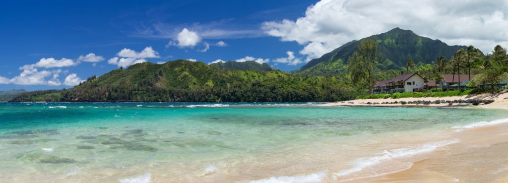 Hanalei Colony Resort ocean shore
