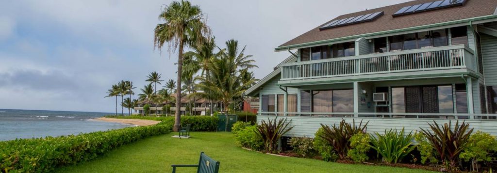 Kahana Reef building view