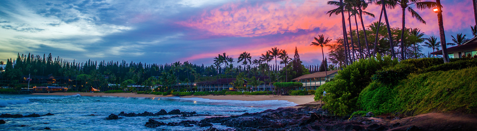 Napili Shores ocean shore view