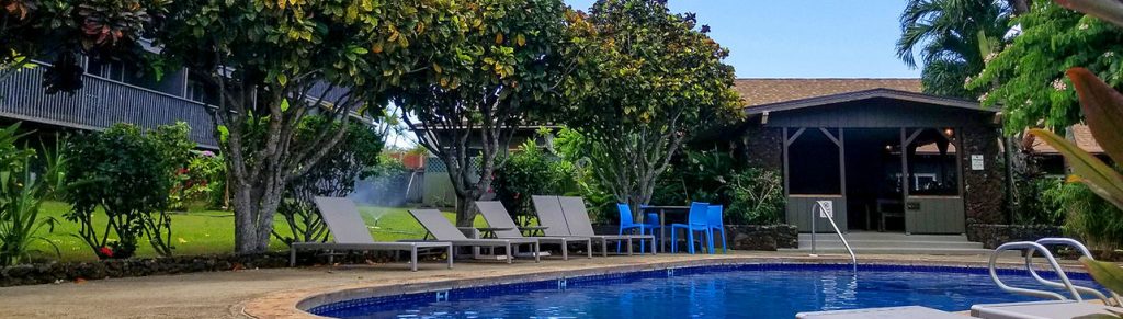 Napili Village Hotel poolside