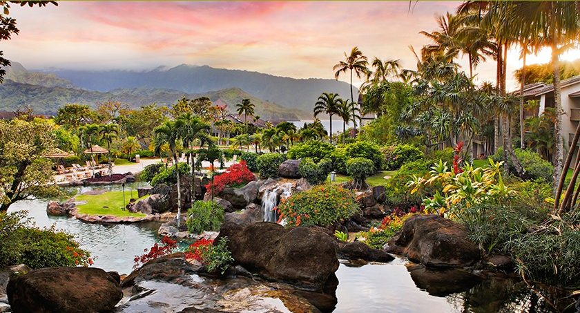 Hanalei Bay Resort & Suites far view