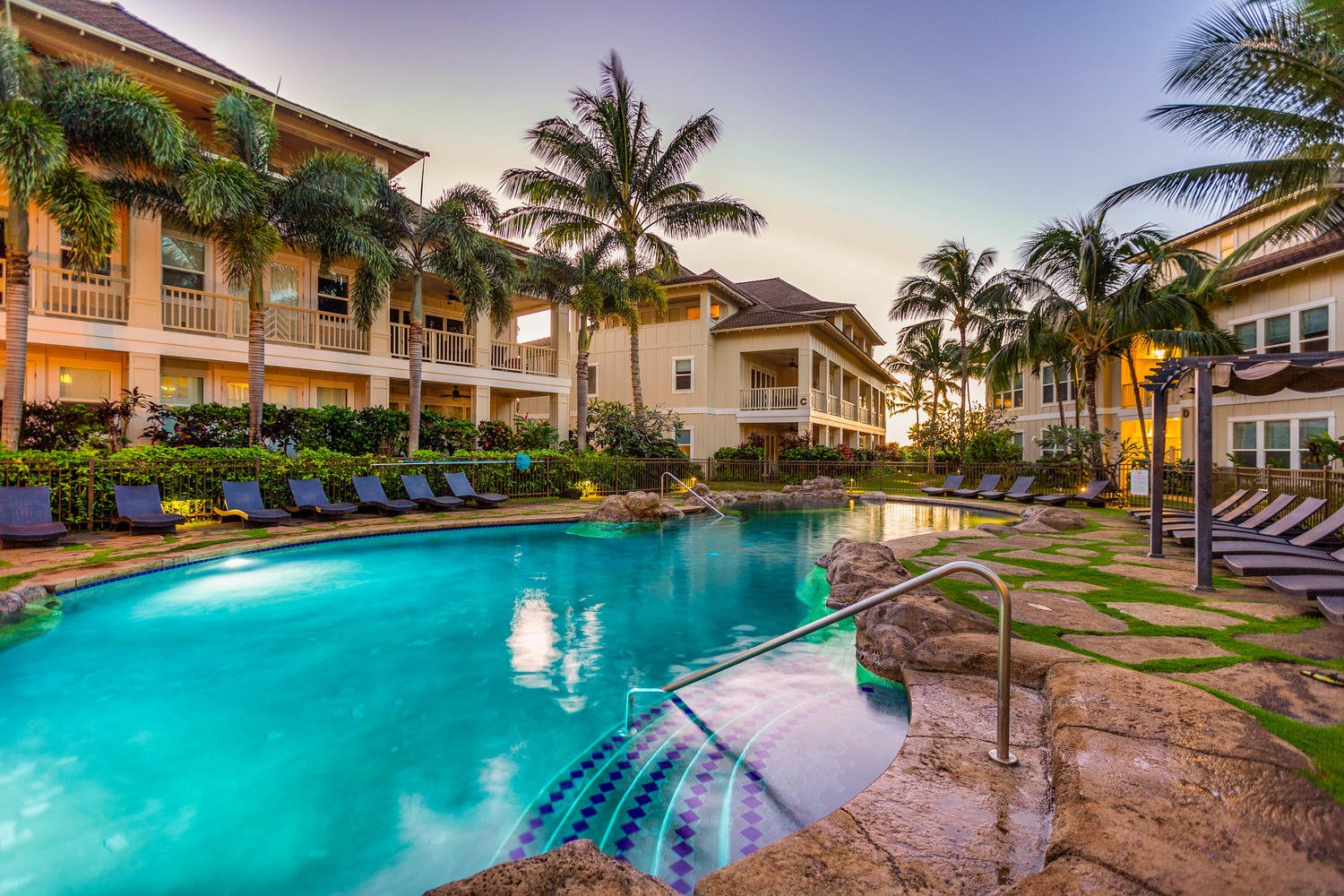 The Villas at Po‘ipu Kai & Regency Villas pool