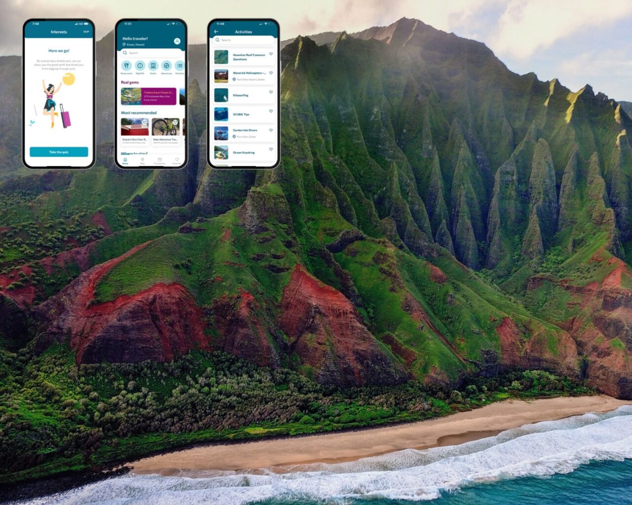 New Revealed Travel Guides App Hawaii and Las Vegas Revealed Travel