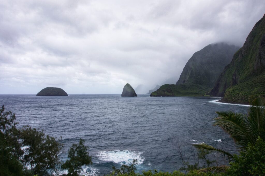 The spot where Father Damien landed
