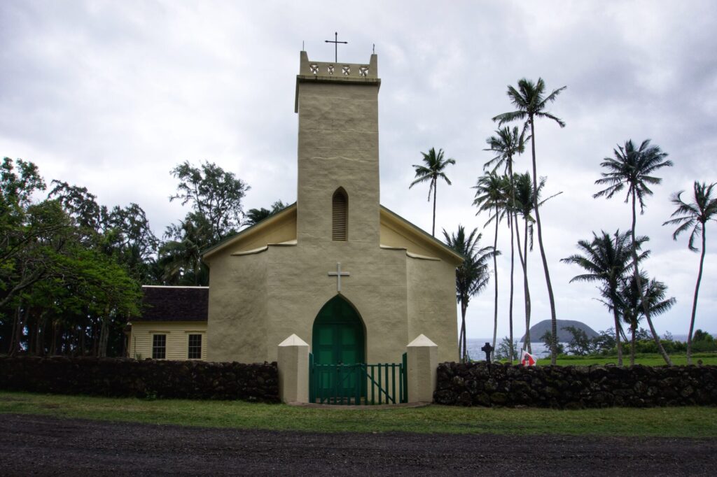 Father Damien's church on Kalaupapa
