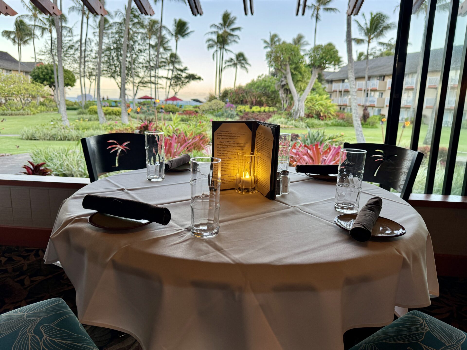 itinerary dinner in kauai