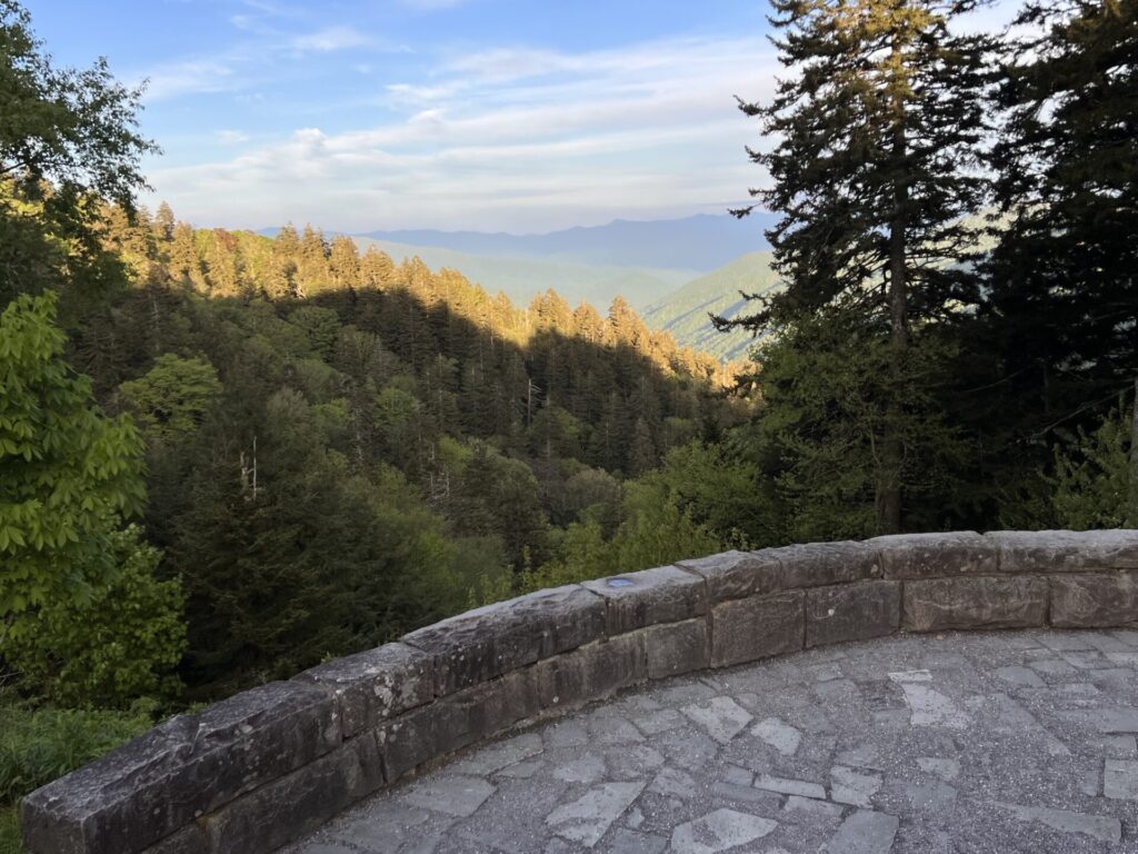 Newfound Gap in Great Smoky Mountains National Park