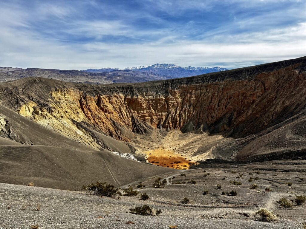 Ubehebe Crater in Death Valley National Park