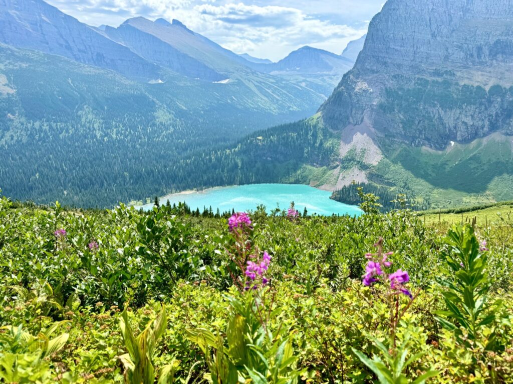 Landscape found in Many Glacier in Glacier National Park