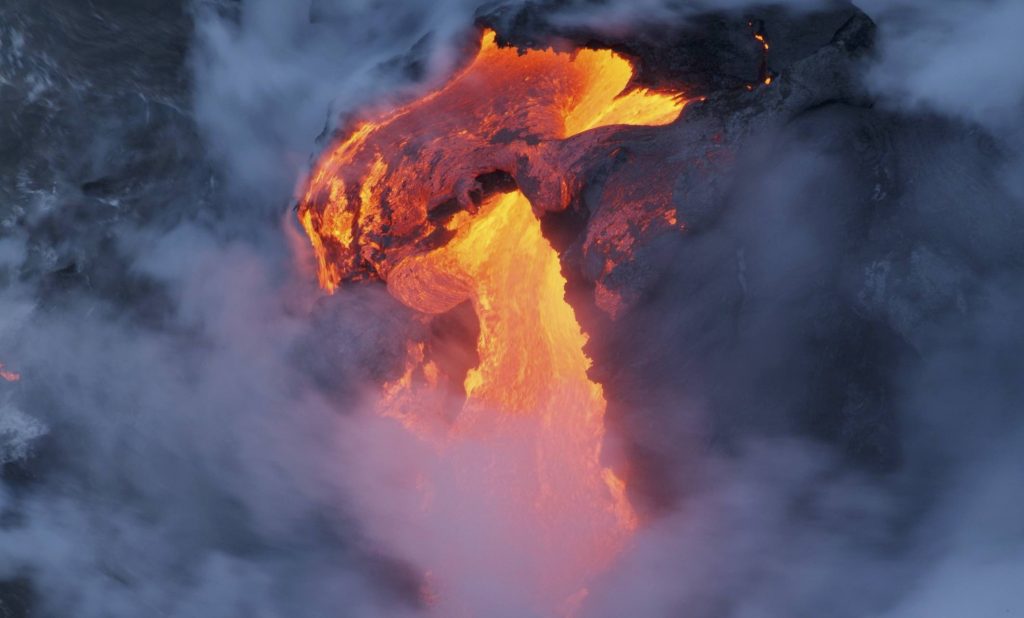 Kilauea Volcano Flow